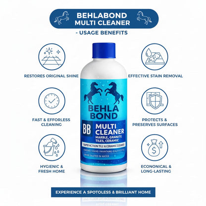Multi Cleaner Liquid for Tiles, Marble, Granite & Ceramic Floors (Buy 1 Get 1 Free🔥🔥)